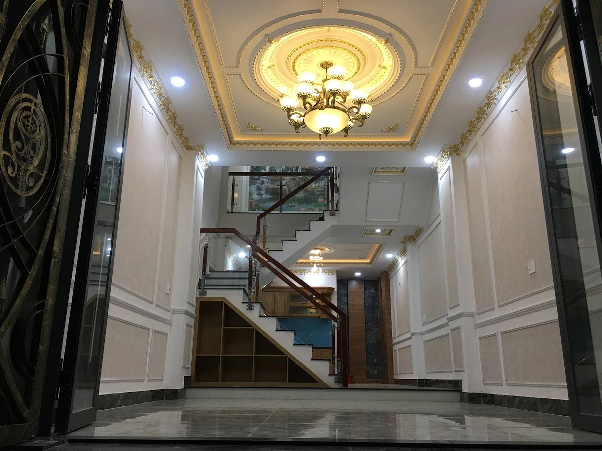 Không gian nội thất bên trong công trình nhà phố DXD Home thi công trọn gói