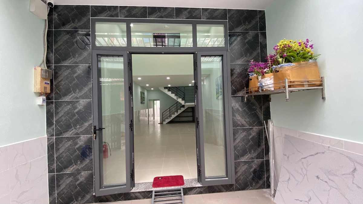 Mặt tiền công trình sau khi hoàn thiện cải tạo tại Trường Chinh, Phường 12, Tân Bình