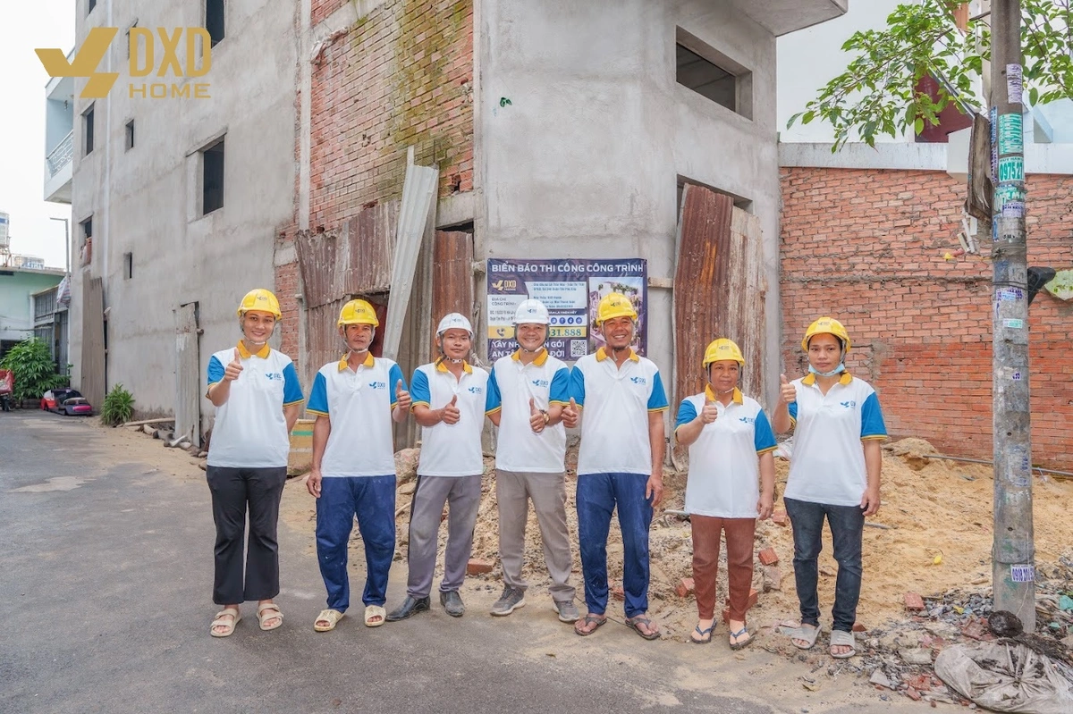 Công trình xây phần thô và nhân công hoàn thiện tại Tân Phú