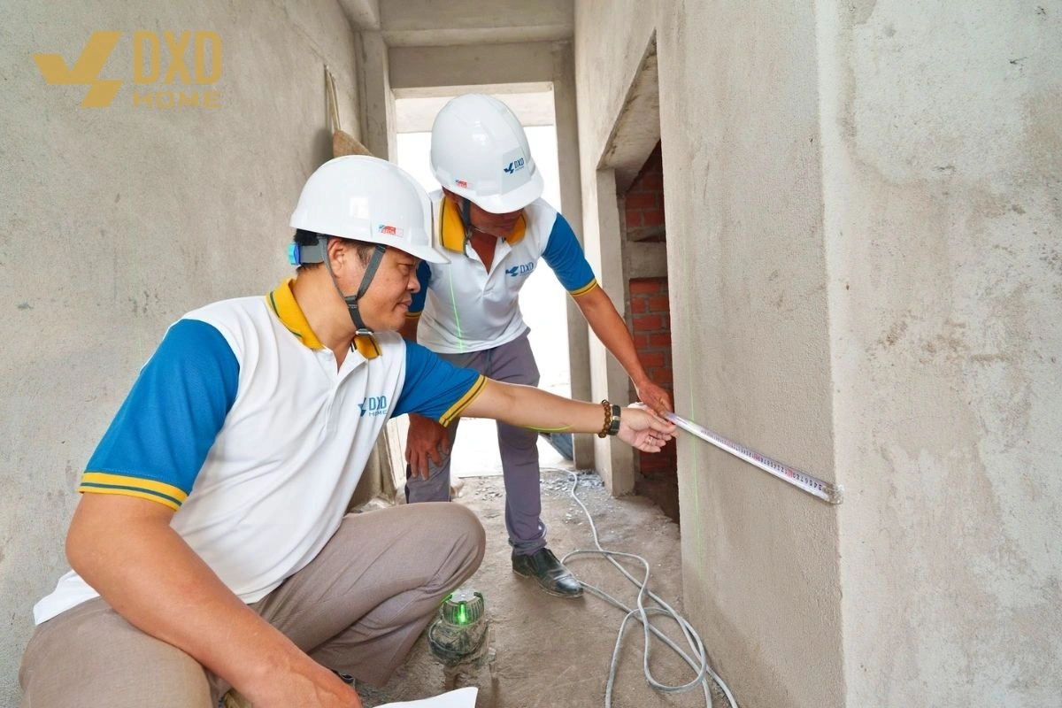 DXD Home kiểm soát kỹ thuật theo từng giai đoạn
