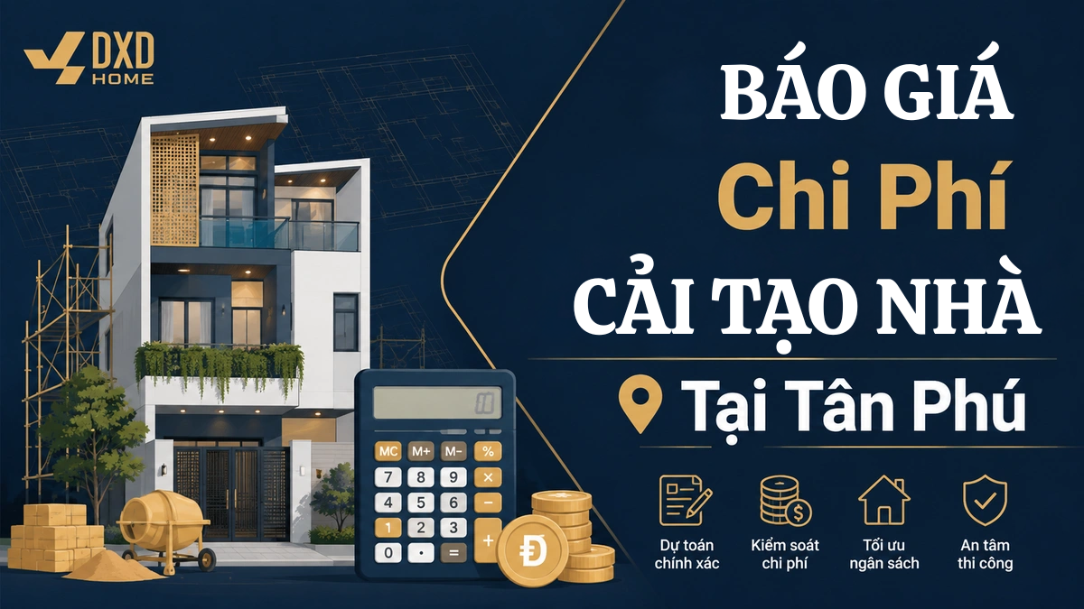 Sửa nhà quận Tân Phú