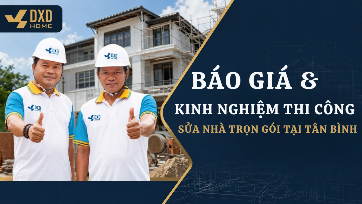 Sửa nhà trọn gói Tân Bình