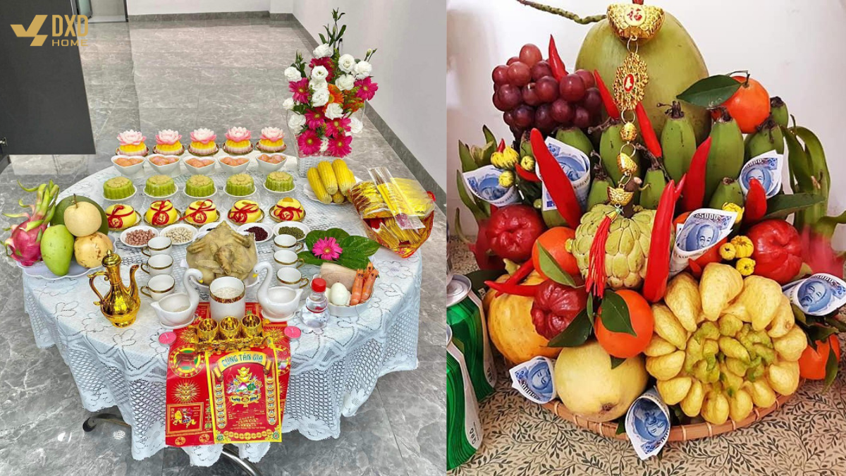 Ảnh minh họa: Danh sách lễ vật cúng về nhà mới