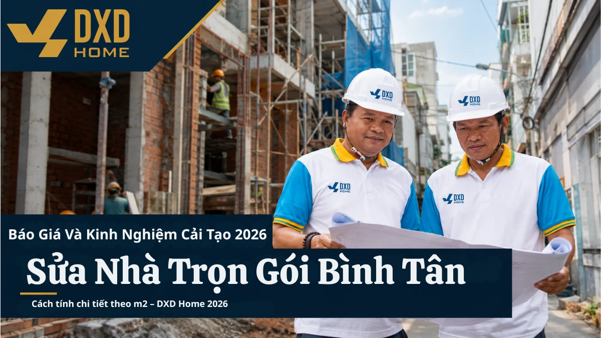 Sửa nhà trọn gói Bình Tân