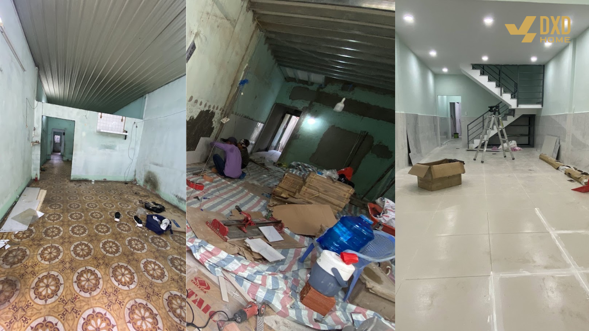 Công Trình Cải Tạo Thực Tế Của DXD Home