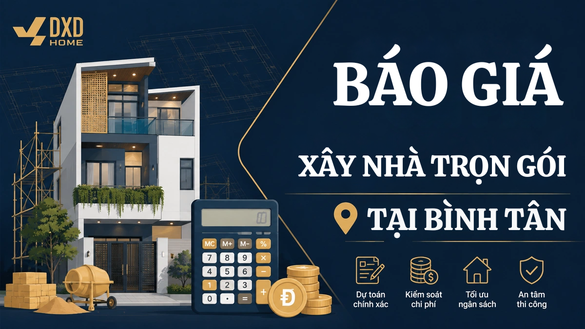 Xây Nhà Trọn Gói Tại Bình Tân